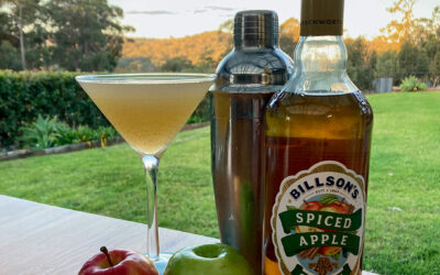 Spiced Appletini feat. Billson’s Spiced Apple Cordial